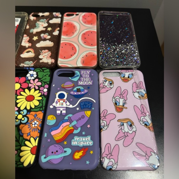 Bundle of 9 cases for Iphone 8 plus 🩷 - Picture 3 of 3